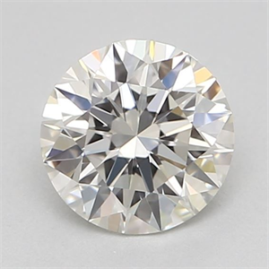 Picture of Natural Diamond 0.40 Carats, Round with Excellent Cut, I Color, VVS1 Clarity and Certified by GIA