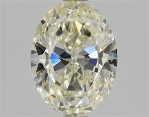 Picture of Natural Diamond 1.61 Carats, Oval with  Cut, M Color, VS2 Clarity and Certified by GIA