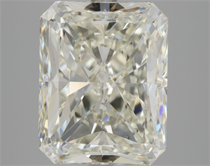 Foto Diamante Natural 5.51 quilates, Radiante , Color K, claridad SI1 y certificado GIA de
