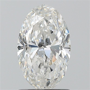 Foto Diamante Natural 1.20 quilates, Ovalado , Color G, claridad SI2 y certificado GIA de