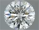 Diamante Natural 0.64 quilates, Redondo , Color L, claridad VVS2 y certificado GIA