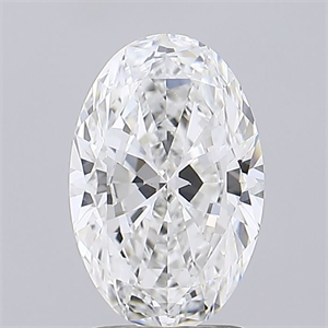 Picture of Natural Diamond 2.21 Carats, Oval with  Cut, G Color, VS1 Clarity and Certified by GIA