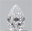 Diamante Natural 0.50 quilates, De pera , Color D, claridad VS1 y certificado GIA