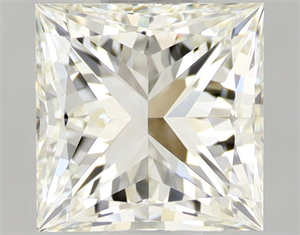 Picture of Natural Diamond 1.00 Carats, Princess with  Cut, H Color, VS1 Clarity and Certified by IGI
