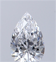 Diamante Natural 0.31 quilates, De pera , Color D, claridad VS2 y certificado GIA