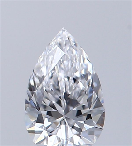 Foto Diamante Natural 0.31 quilates, De pera , Color D, claridad VS2 y certificado GIA de