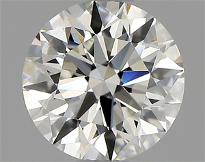Picture of Natural Diamond 0.90 Carats, Round with Excellent Cut, I Color, SI1 Clarity and Certified by GIA