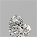 Natural Diamond 0.51 Carats, Heart with  Cut, I Color, VS1 Clarity and Certified by GIA