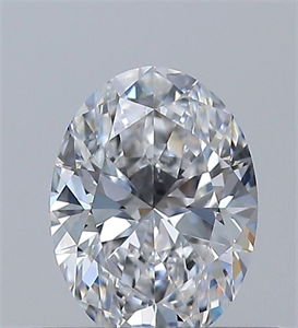 Picture of Natural Diamond 0.40 Carats, Oval with  Cut, D Color, VS1 Clarity and Certified by GIA