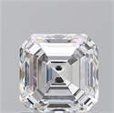 Natural Diamond 1.20 Carats, Asscher with  Cut, E Color, VVS2 Clarity and Certified by GIA