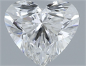 Natural Diamond 0.30 Carats, Heart with  Cut, G Color, VVS2 Clarity and Certified by GIA