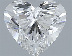 Picture of Natural Diamond 0.30 Carats, Heart with  Cut, G Color, VVS2 Clarity and Certified by GIA