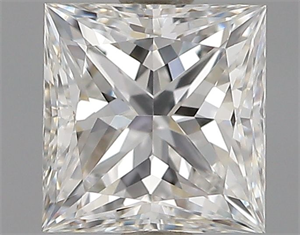 Foto Diamante Natural 0.51 quilates, Princesa , Color F, claridad VVS1 y certificado GIA de
