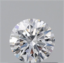 Diamante Natural 0.50 quilates, Redondo , Color D, claridad SI1 y certificado GIA