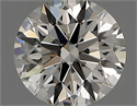 Diamante Natural 0.52 quilates, Redondo , Color I, claridad IF y certificado IGI