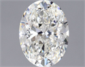 Natural Diamond 1.20 Carats, Oval with  Cut, G Color, VVS2 Clarity and Certified by GIA