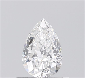 Picture of Natural Diamond 0.50 Carats, Pear with  Cut, F Color, SI1 Clarity and Certified by GIA
