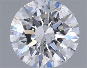 Picture of Natural Diamond 0.50 Carats, Round with Excellent Cut, D Color, SI1 Clarity and Certified by GIA