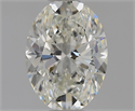 Natural Diamond 1.20 Carats, Oval with  Cut, H Color, VVS1 Clarity and Certified by GIA