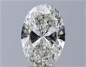 Diamante Natural 4.05 quilates, Ovalado , Color J, claridad SI2 y certificado GIA