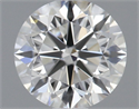 Natural Diamond 0.70 Carats, Round with Very Good Cut, E Color, VVS1 Clarity and Certified by IGI