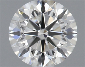 Picture of Natural Diamond 0.70 Carats, Round with Very Good Cut, E Color, VVS1 Clarity and Certified by IGI