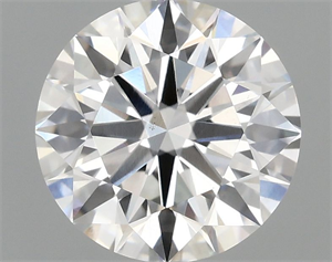 Picture of Lab Grown Diamond 1.28 Carats, Round with Ideal Cut, F Color, VS1 Clarity and Certified by IGI
