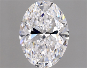 Picture of Natural Diamond 0.90 Carats, Oval with  Cut, D Color, VVS2 Clarity and Certified by GIA