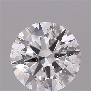 Picture of Natural Diamond 0.70 Carats, Round with Excellent Cut, D Color, I1 Clarity and Certified by GIA