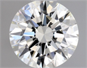Natural Diamond 0.54 Carats, Round with Excellent Cut, J Color, VS1 Clarity and Certified by GIA