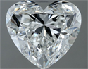 Natural Diamond 1.40 Carats, Heart with  Cut, G Color, VS2 Clarity and Certified by GIA