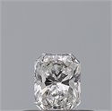 Diamante Natural 0.26 quilates, Radiante , Color E, claridad VVS2 y certificado GIA