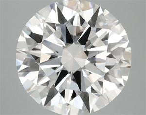 Picture of Lab Grown Diamond 5.03 Carats, Round with Excellent Cut, E Color, VVS2 Clarity and Certified by IGI