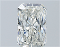 Natural Diamond 2.01 Carats, Radiant with  Cut, I Color, SI2 Clarity and Certified by GIA