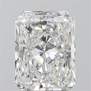 Foto Diamante Natural 2.01 quilates, Radiante , Color F, claridad VS1 y certificado GIA de