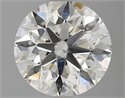 Diamante Natural 1.70 quilates, Redondo , Color I, claridad VS2 y certificado GIA