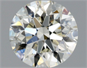 Natural Diamond 0.80 Carats, Round with Excellent Cut, K Color, SI1 Clarity and Certified by GIA