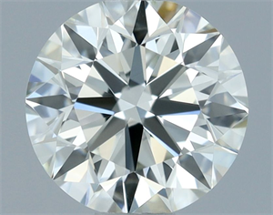 Picture of Natural Diamond 0.73 Carats, Round with Excellent Cut, I Color, VVS1 Clarity and Certified by IGI