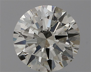 Picture of Natural Diamond 1.00 Carats, Round with Excellent Cut, I Color, SI1 Clarity and Certified by IGI