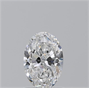 Natural Diamond 0.81 Carats, Oval with  Cut, D Color, VS1 Clarity and Certified by GIA