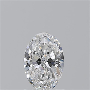 Picture of Natural Diamond 0.81 Carats, Oval with  Cut, D Color, VS1 Clarity and Certified by GIA