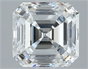 Diamante Natural 1.51 quilates, Asscher , Color F, claridad VS2 y certificado GIA