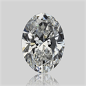 Natural Diamond 0.40 Carats, Oval with  Cut, E Color, VVS1 Clarity and Certified by GIA