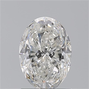 Picture of Natural Diamond 1.50 Carats, Oval with  Cut, G Color, SI2 Clarity and Certified by GIA