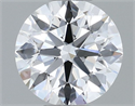 Diamante Natural 0.50 quilates, Redondo , Color E, claridad VS2 y certificado GIA