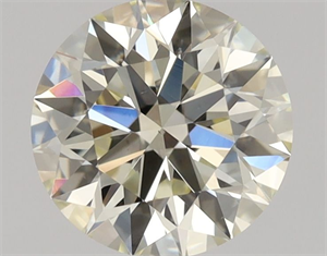 Foto Diamante Natural 0.71 quilates, Redondo , Color N, claridad VS2 y certificado GIA de