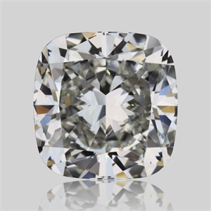 Foto Diamante Natural 1.56 quilates, Del cojín , Color I, claridad VS1 y certificado GIA de