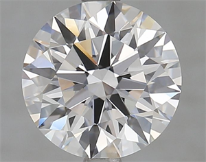 Picture of Lab Grown Diamond 2.52 Carats, Round with Ideal Cut, D Color, IF Clarity and Certified by IGI