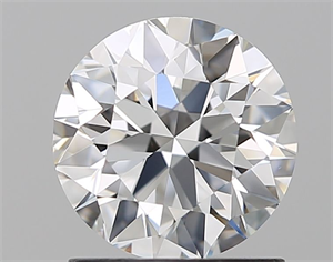 Foto Diamante Natural 1.17 quilates, Redondo , Color F, claridad VVS1 y certificado GIA de