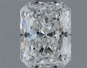 Foto Diamante Natural 0.70 quilates, Radiante , Color F, claridad VVS1 y certificado GIA de